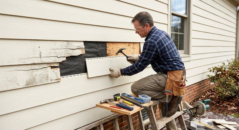 Wood Siding Repair Service