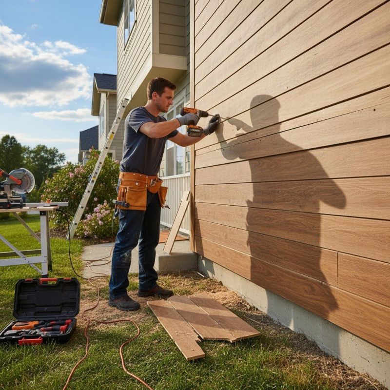 Local Lap Siding Repair pros at work